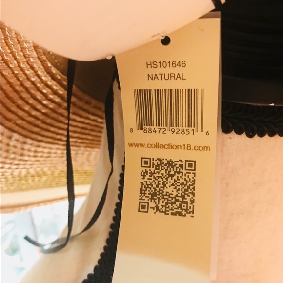 Collection 18 Gold Natural Floppy Hat - Picture 6 of 6